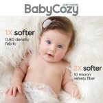 Baby Diapers Size 4(22~37lb),56 Count Babycozy Bouncy Soft Diapers Dry Disposable, 10s Strong Absorption Diapers with Leak Proof System, Hypoallergenic Diapers to Protect Sensitive Baby Skin - Image 3
